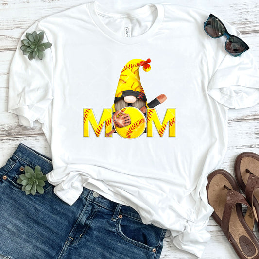 Softball Gnome Mom DTF