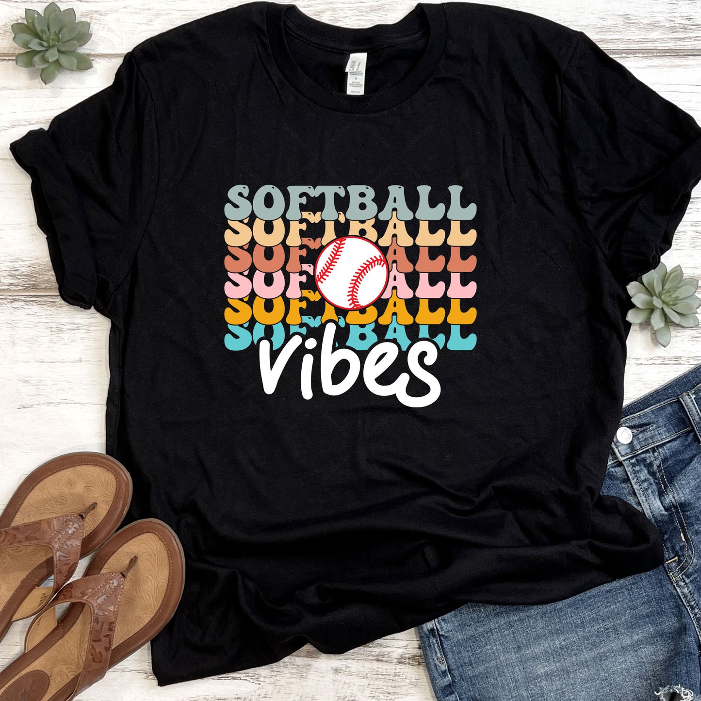 Softball Vibes DTF