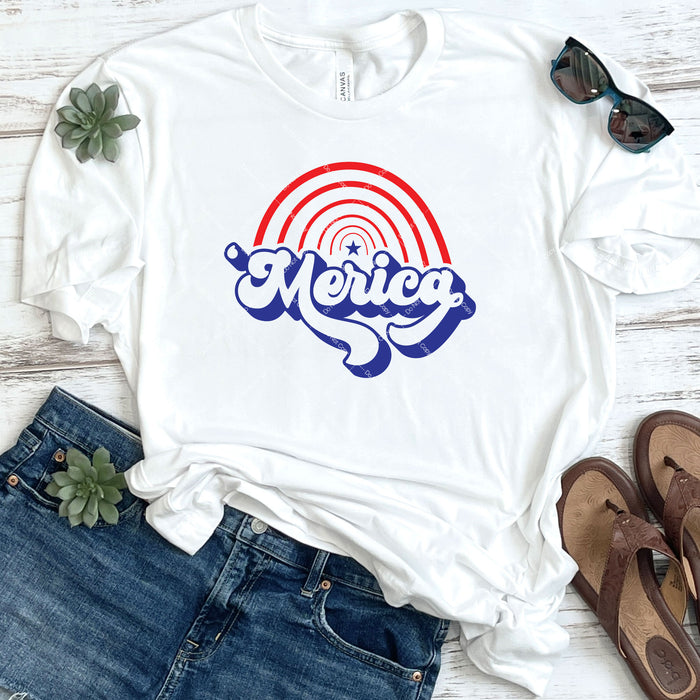 'Merica Rainbow DTF
