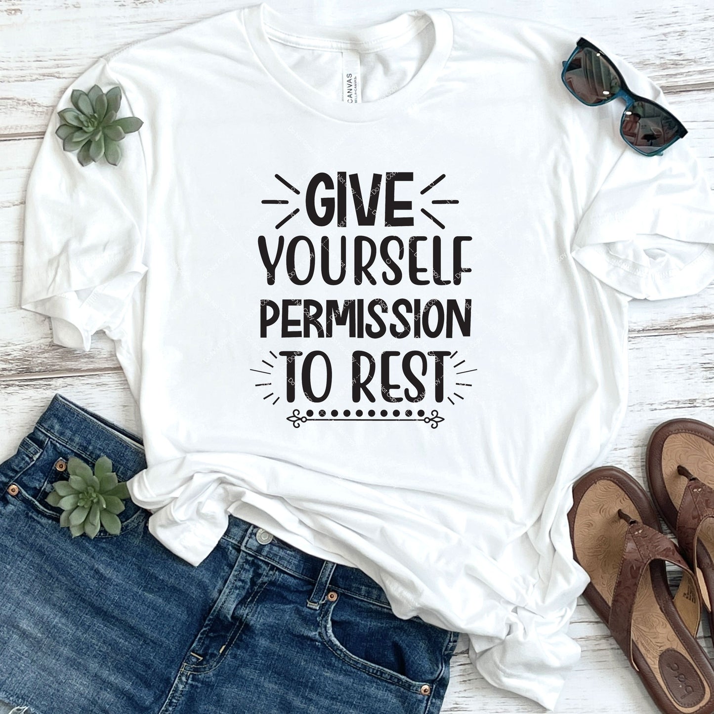 Give Yourself Permission To Rest DTF
