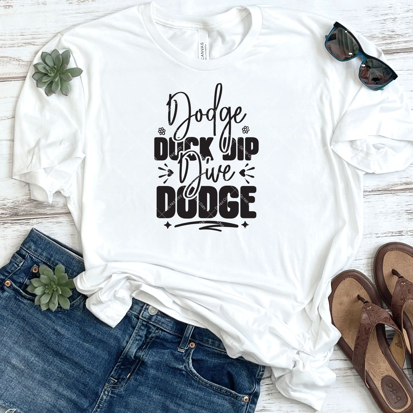 Dodge Duck Dip Dive Dodge DTF