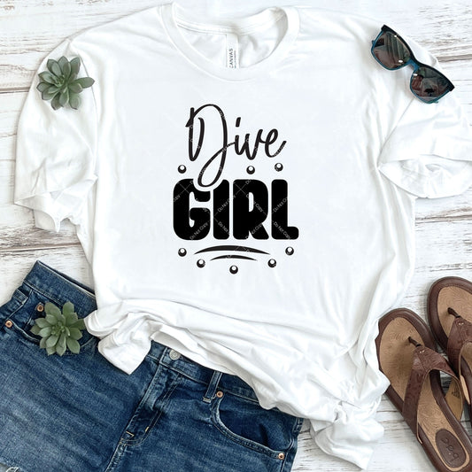 Dive Girl DTF
