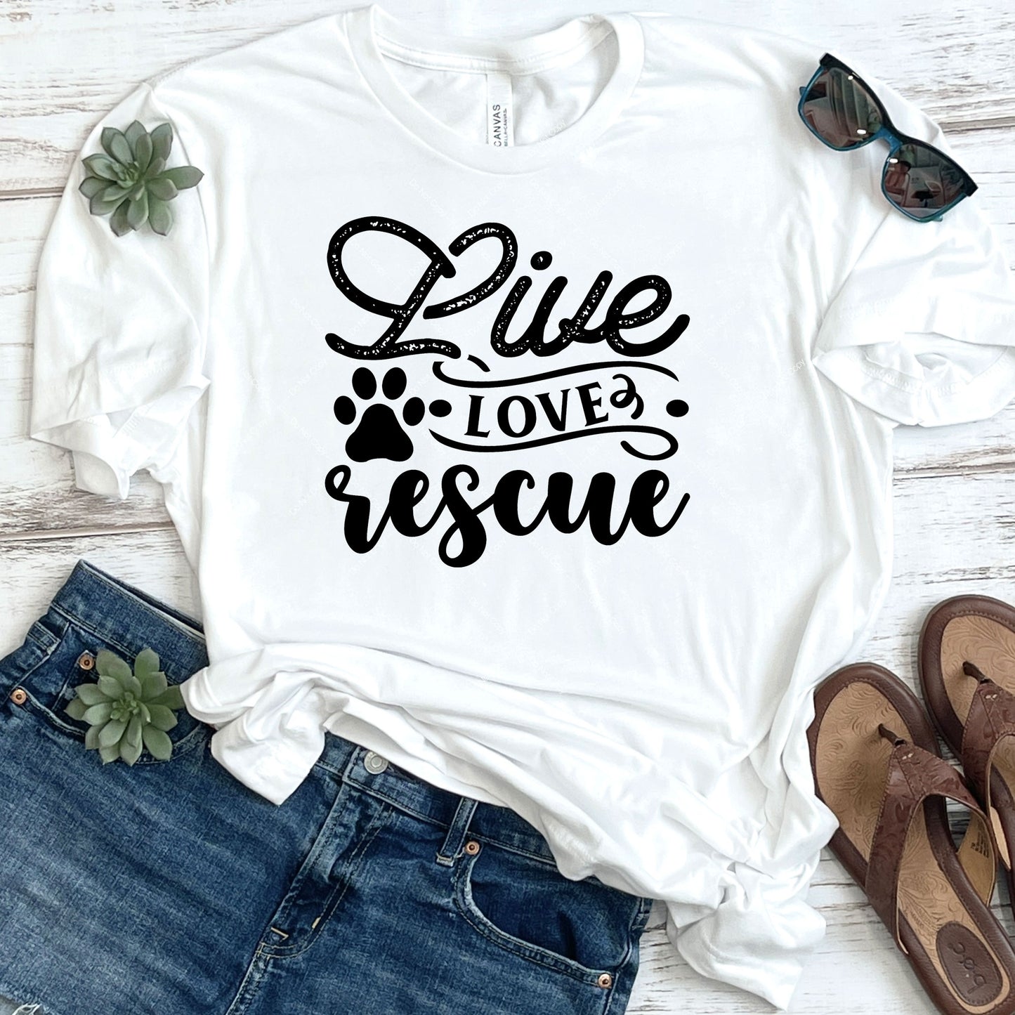 Live Love Rescue DTF