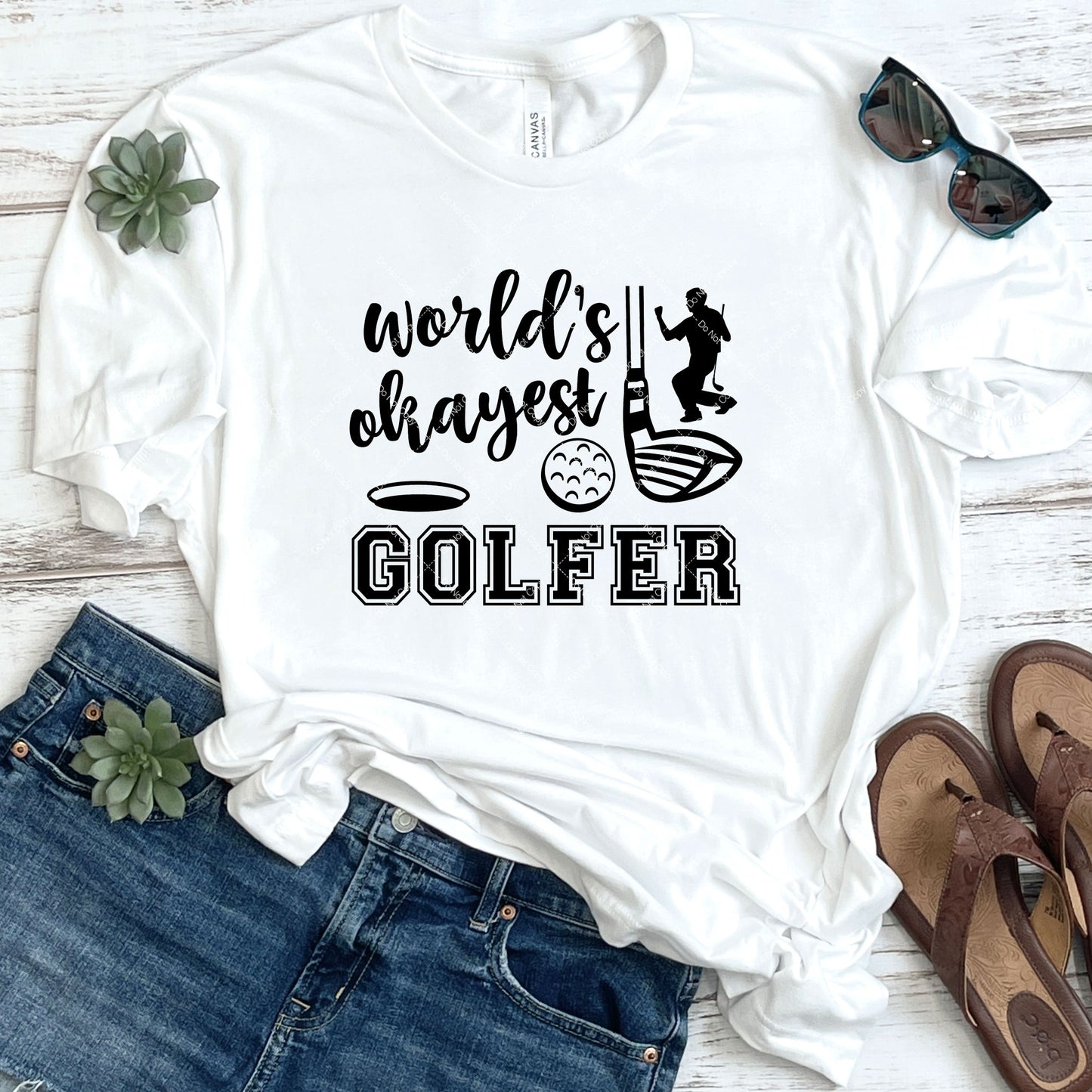 World's Okayest Golfer DTF