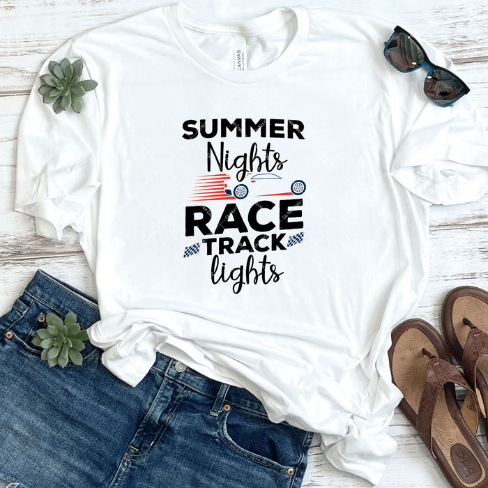 Summer Nights Race Track Lights DTF