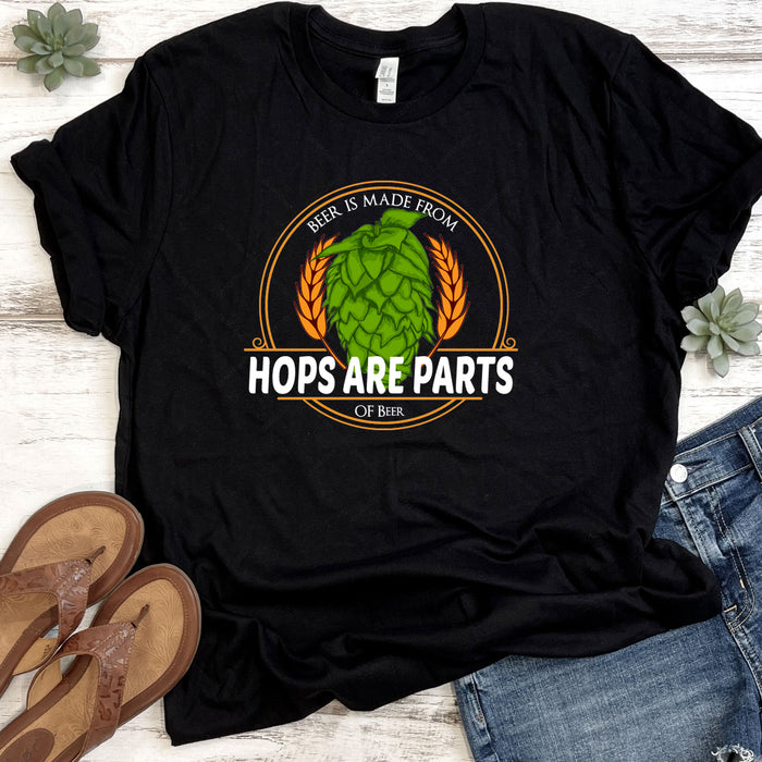 Beer Is Made From Hops DTF