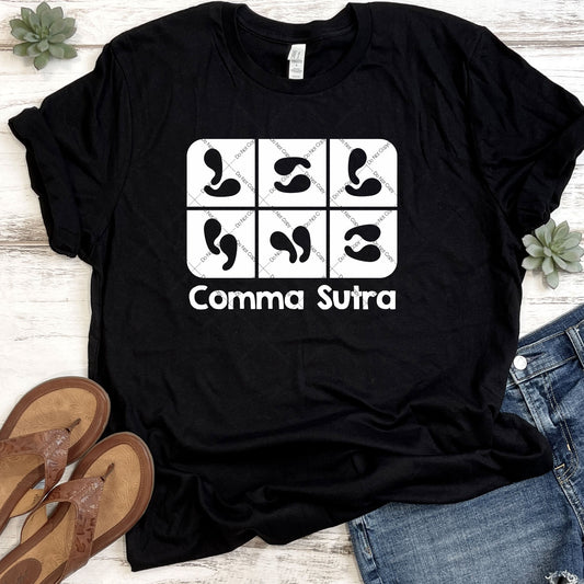 Comma Sutra Black DTF