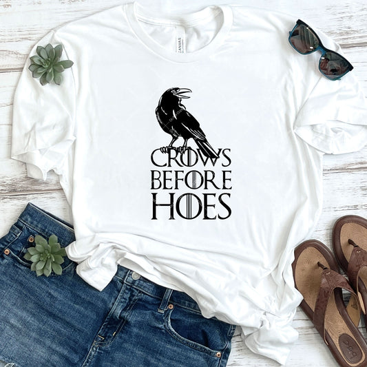 Crows Before Hoes DTF