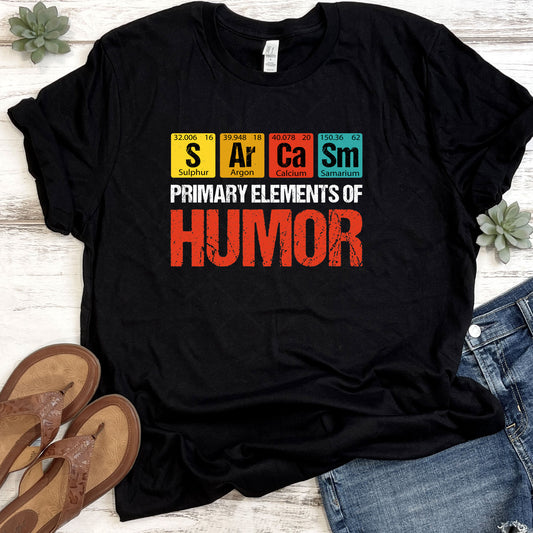 Primary Elements Of Humor B&R DTF