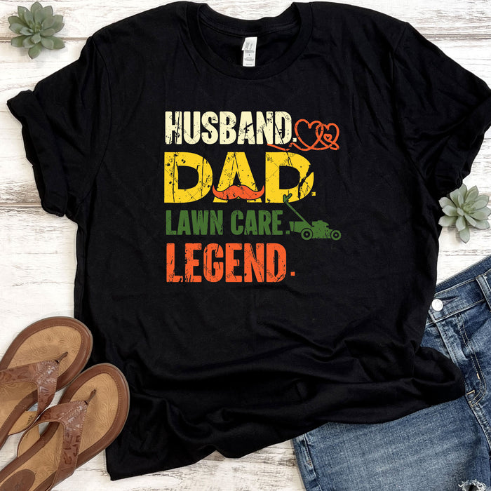 Husband Dad Lawn Care Legend DTF