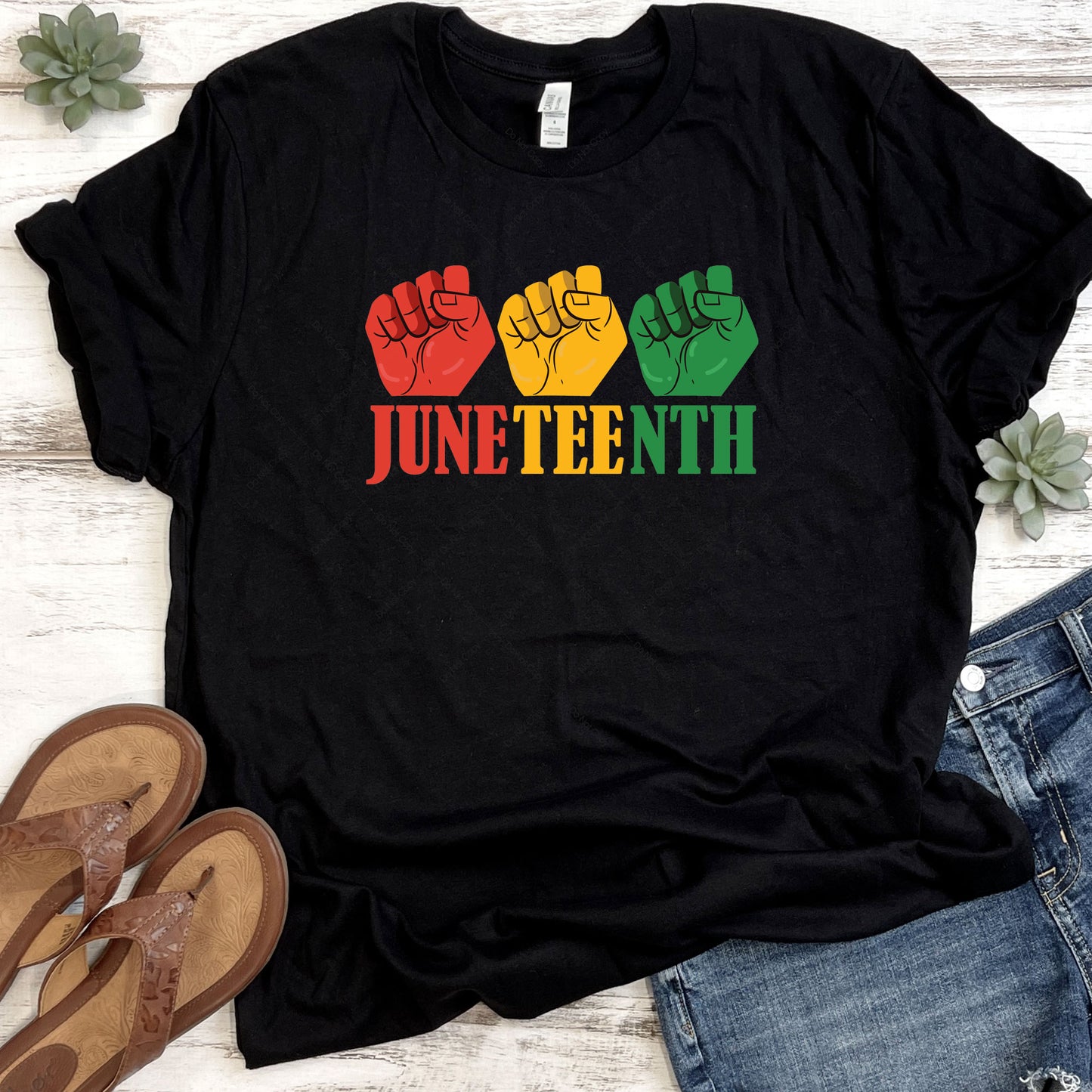 Juneteenth Fists DTF