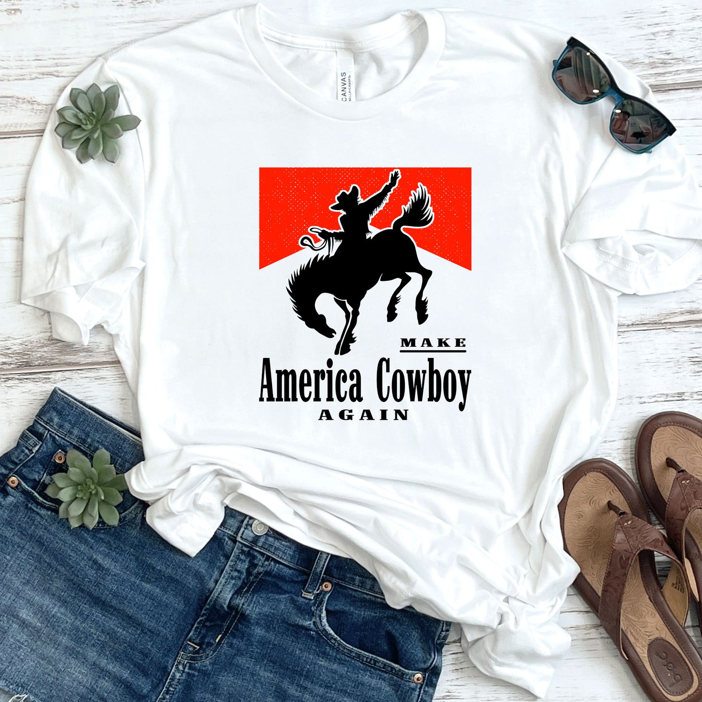 Make America Cowboy Again DTF