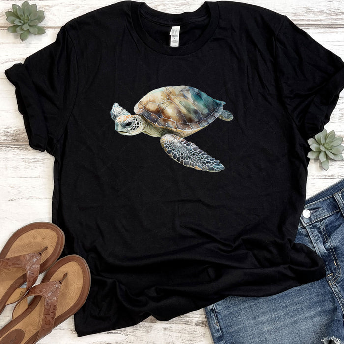 Green Sea Turtle 4 DTF