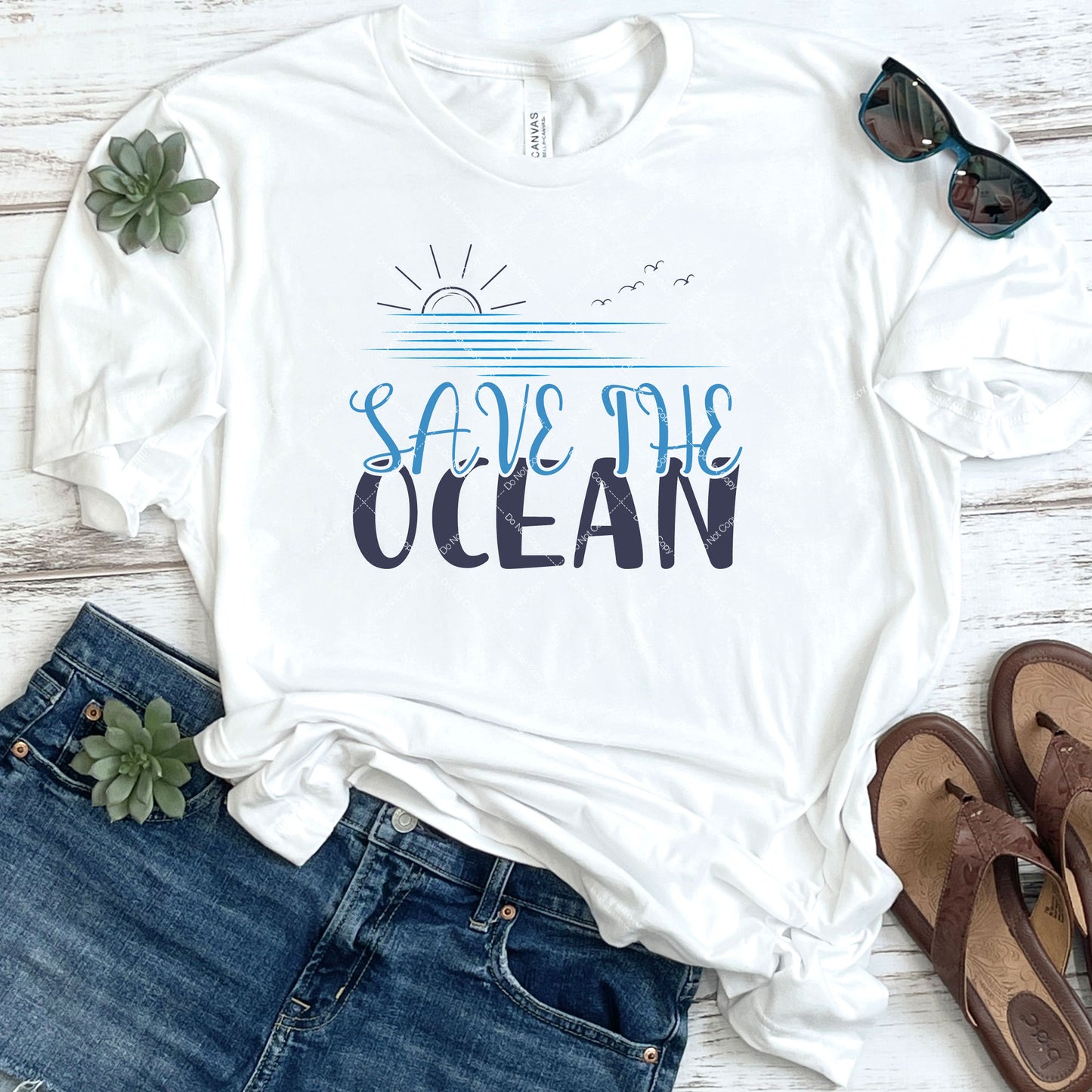 Save The Ocean DTF