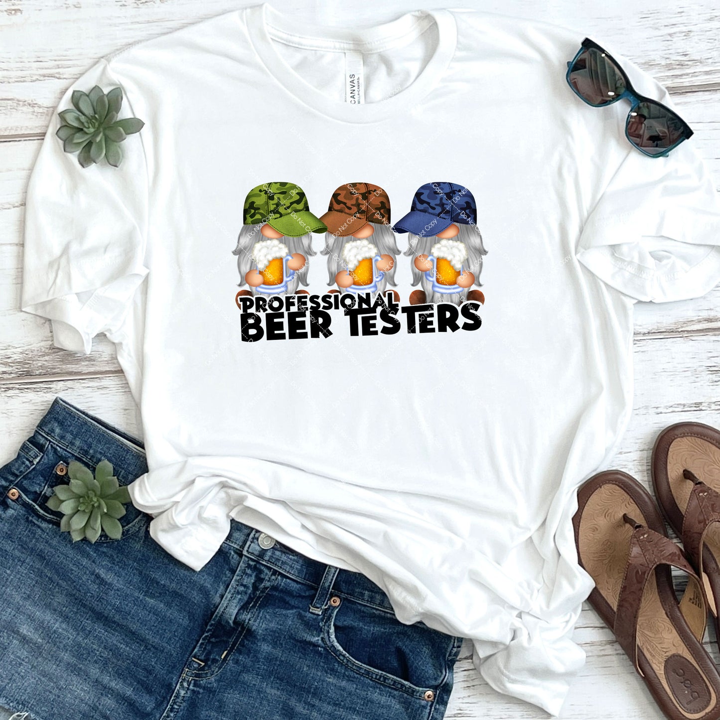 Beer Tester Gnomes DTF