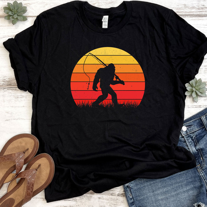 Fishing Sasquatch DTF