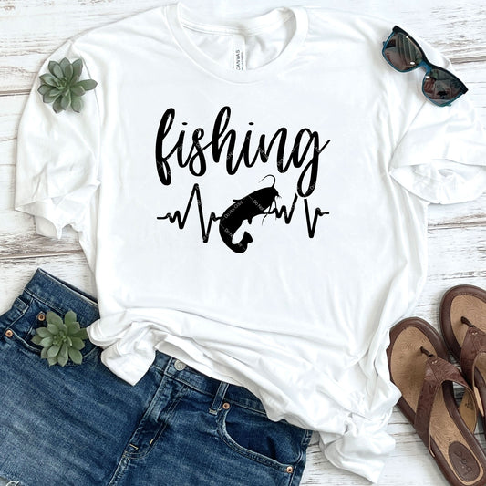 Catfishing Heart Rhythm DTF