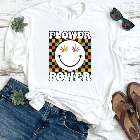 Marijuana Flower Power DTF