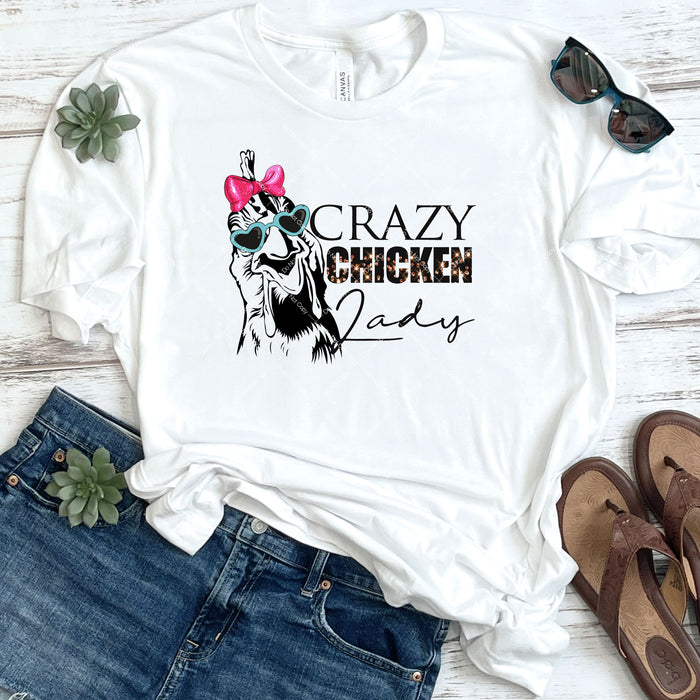 Crazy Chicken Lady DTF