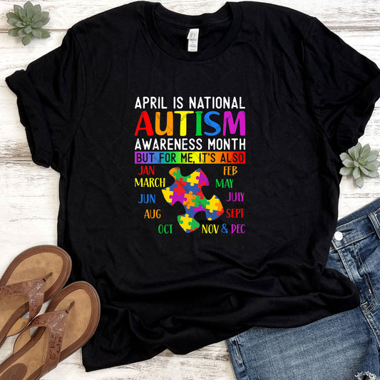 April is National Autism Awareness Month DTF