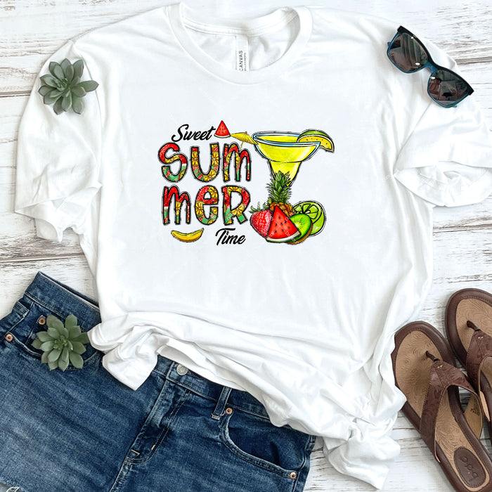 Sweet Summertime Fruity Cocktails DTF