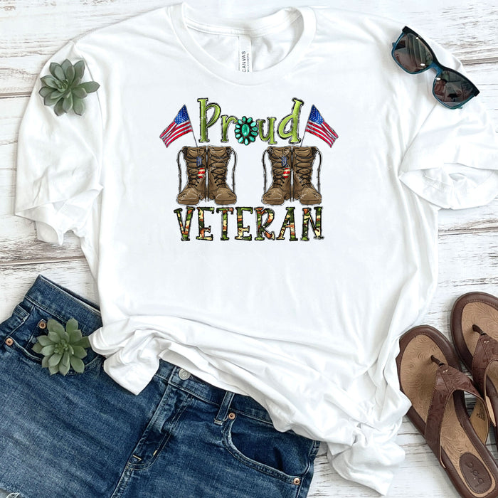 Proud Veteran DTF