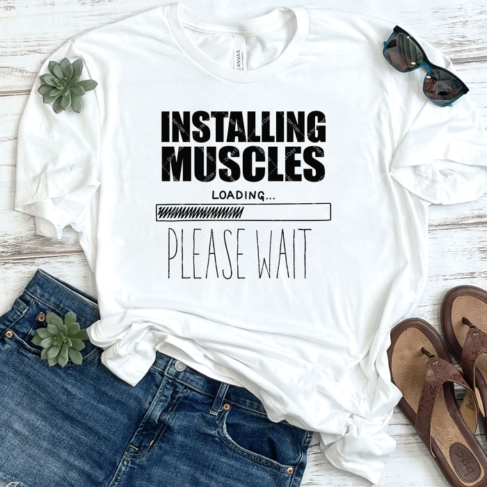 Installing Muscles Loading... Please Wait DTF