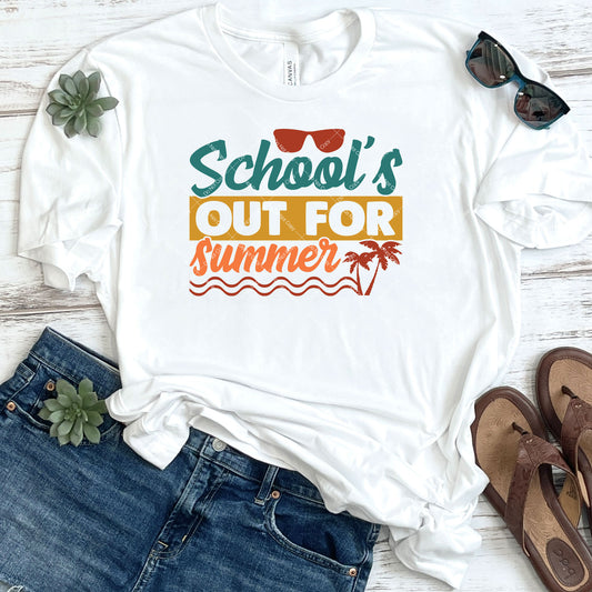 School's Out For Summer DTF